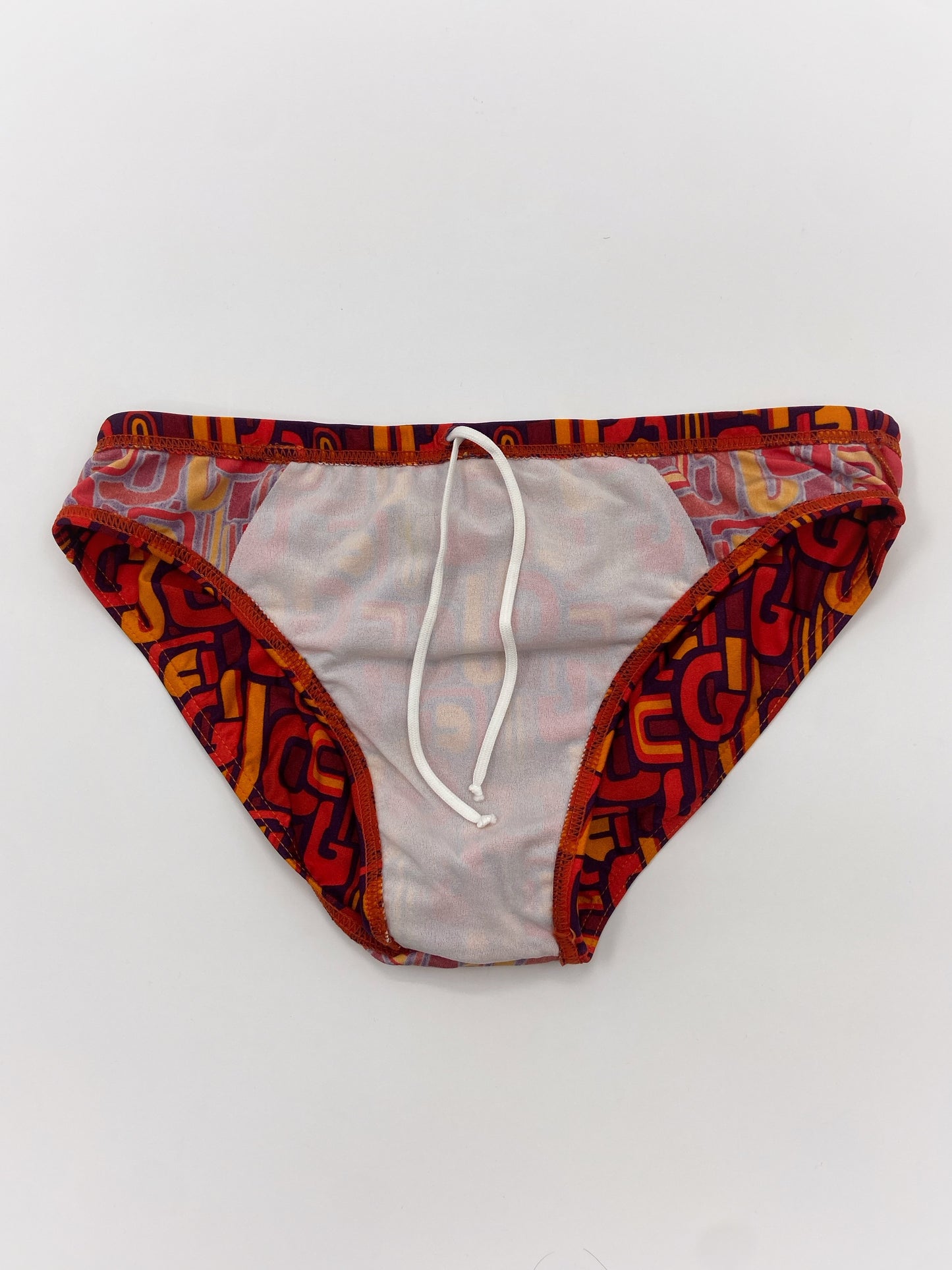BWNT Gucci Spring 1997 Tom Ford Psychedelic Logo Swim Briefs M