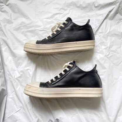 Rick Owens Leather Low Ramones 41