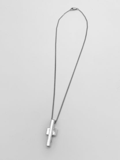 Gucci Tom Ford 925 Sterling Silver Cross Necklace