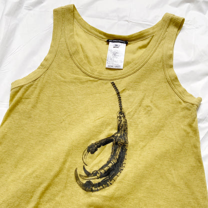 Ann Demeulemeester Yellow Claw Tank Top