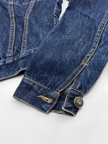 Gucci Spring 1998 Tom Ford Esther Cañadas Look#32 Raw Denim Jacket 40