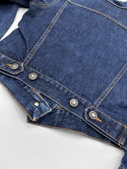 Gucci Spring 1998 Tom Ford Esther Cañadas Look#32 Raw Denim Jacket 40