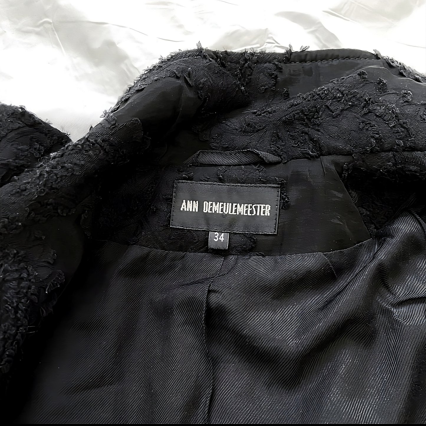 Ann Demeulemeester Fall 2014 Lace Embroidery Jacket 34
