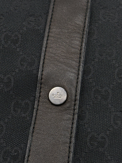 Gucci Fall 2000 Tom Ford Guccissima Monogram Canvas Leather Shirt 40