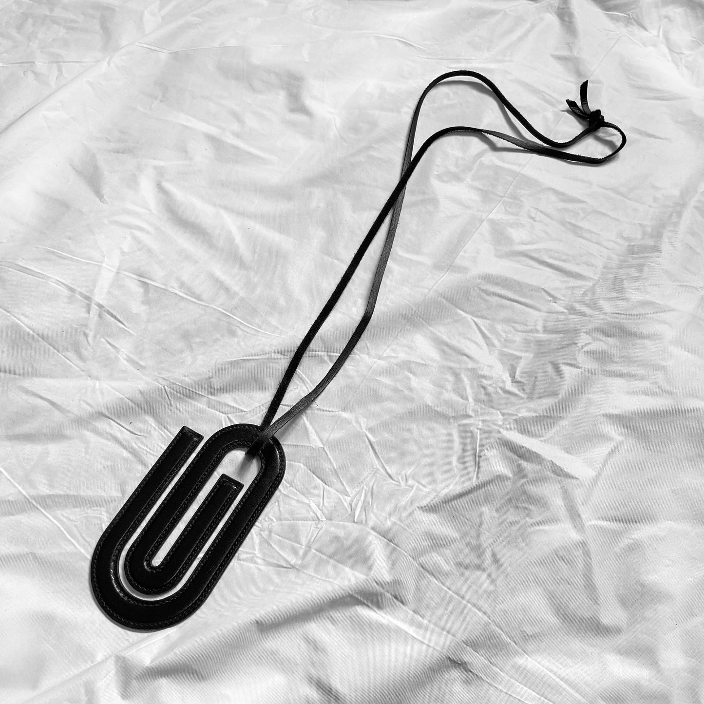 Hermès by Margiela Spring 2004 Leather paper clip