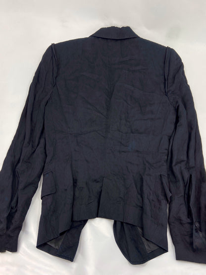 Ann Demeulemeester Spring 2006 Runway Wrinkled Blazer Jacket 36