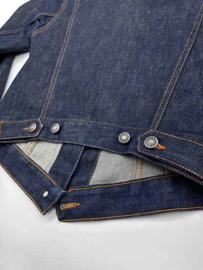 Gucci Spring 1998 Tom Ford Look#32 Esther Cañadas Raw Denim Jacket 40