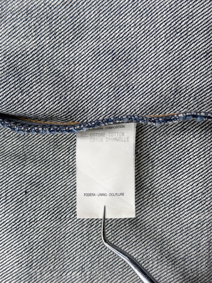 Gucci Spring 1998 Tom Ford Look#32 Esther Cañadas Raw Denim Jacket 40