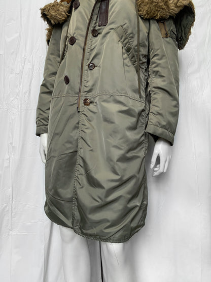 Junya Watanabe Fall 2006 Grail N-3B Oversized Military Parka Coat S