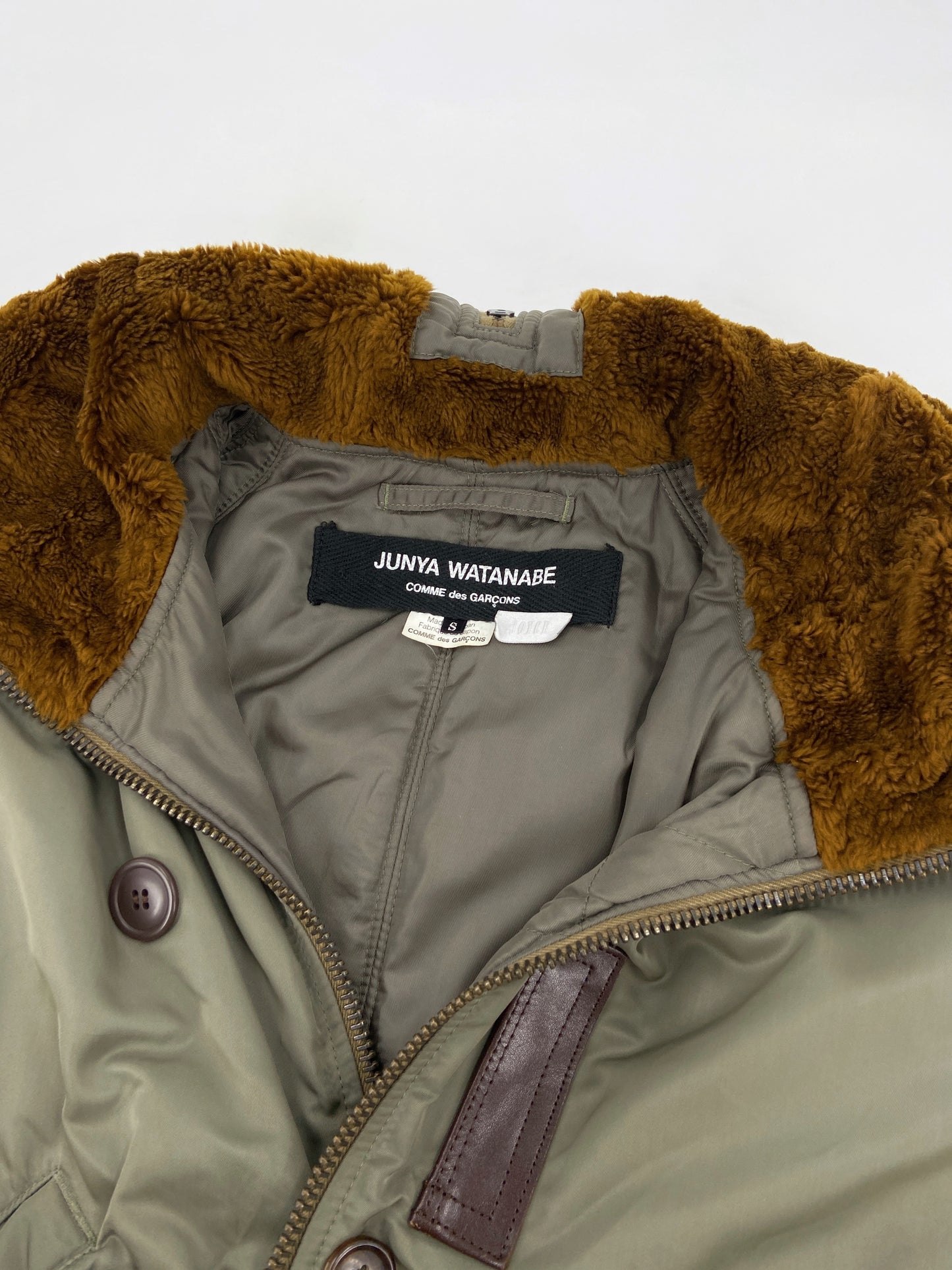 Junya Watanabe Fall 2006 Grail N-3B Oversized Military Parka Coat S