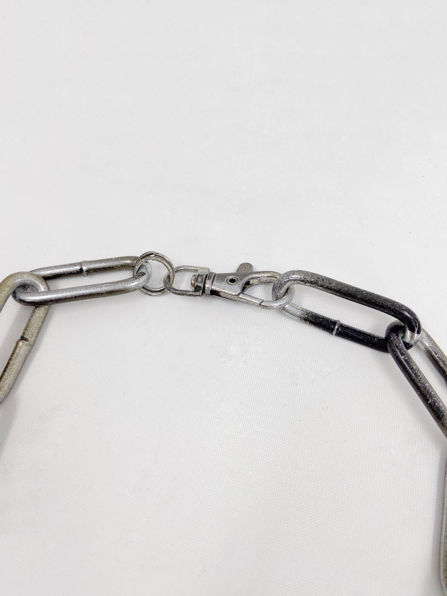 Jean Paul Gaultier 90S Sample 1/1 XXL Silver 11 Crucifix Cross Chain Necklace