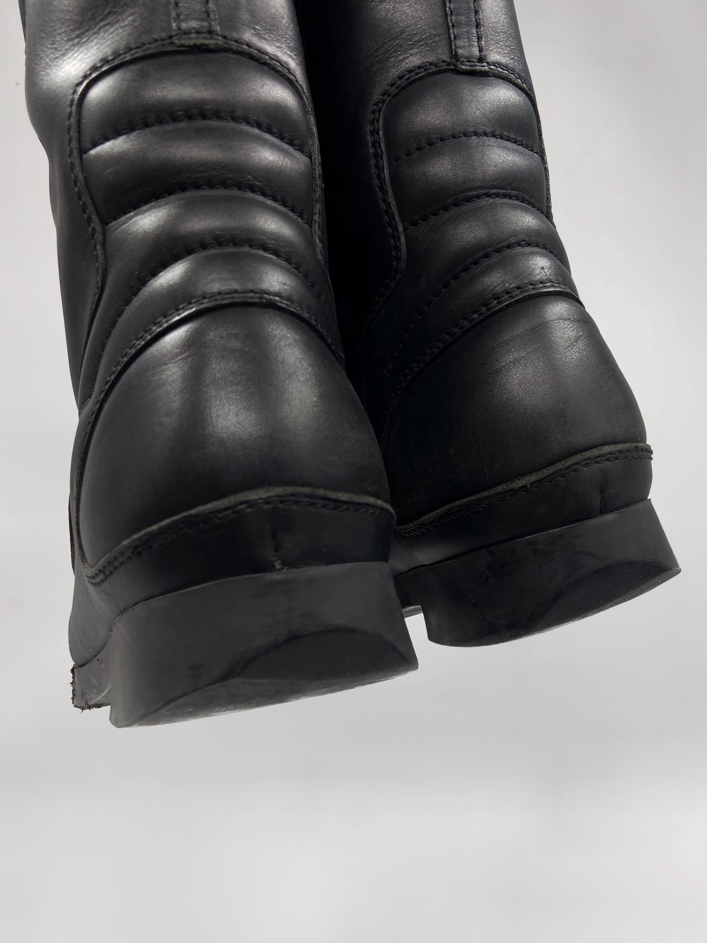 Gucci Fall 1999 Tom Ford Men’s Moto Riding Boots 42.5