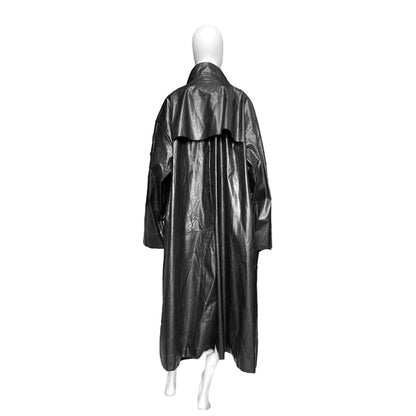 Jil Sander Fall 2012 Raf Simons Mens Leather Like Oversized Coat 52