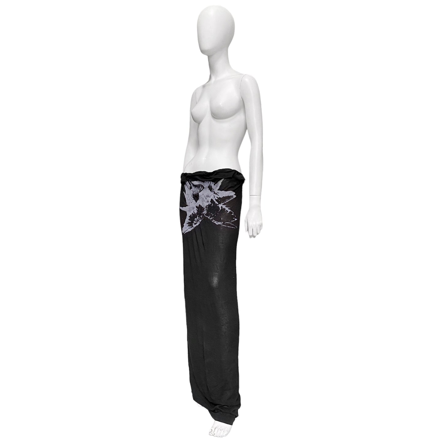 Ann Demeuelemeester Spring 2010 Sparrow Tube Skirt Dress