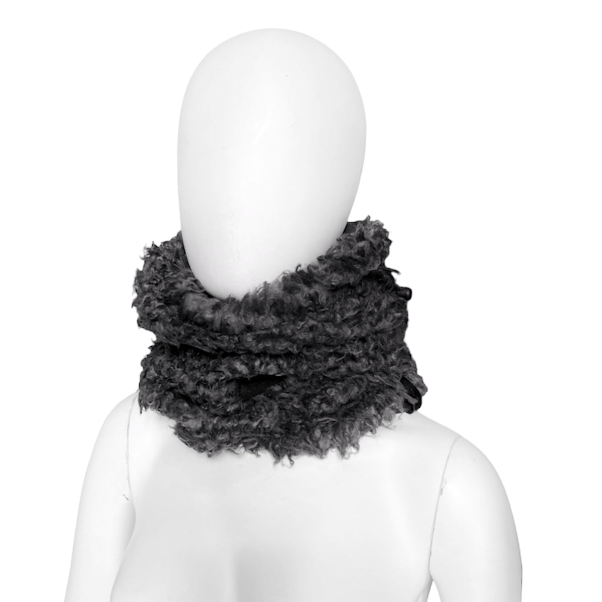 Y-3 Fall 2014 Yohji Yamamoto X Adidas Fur Balaclava Neckwarmer