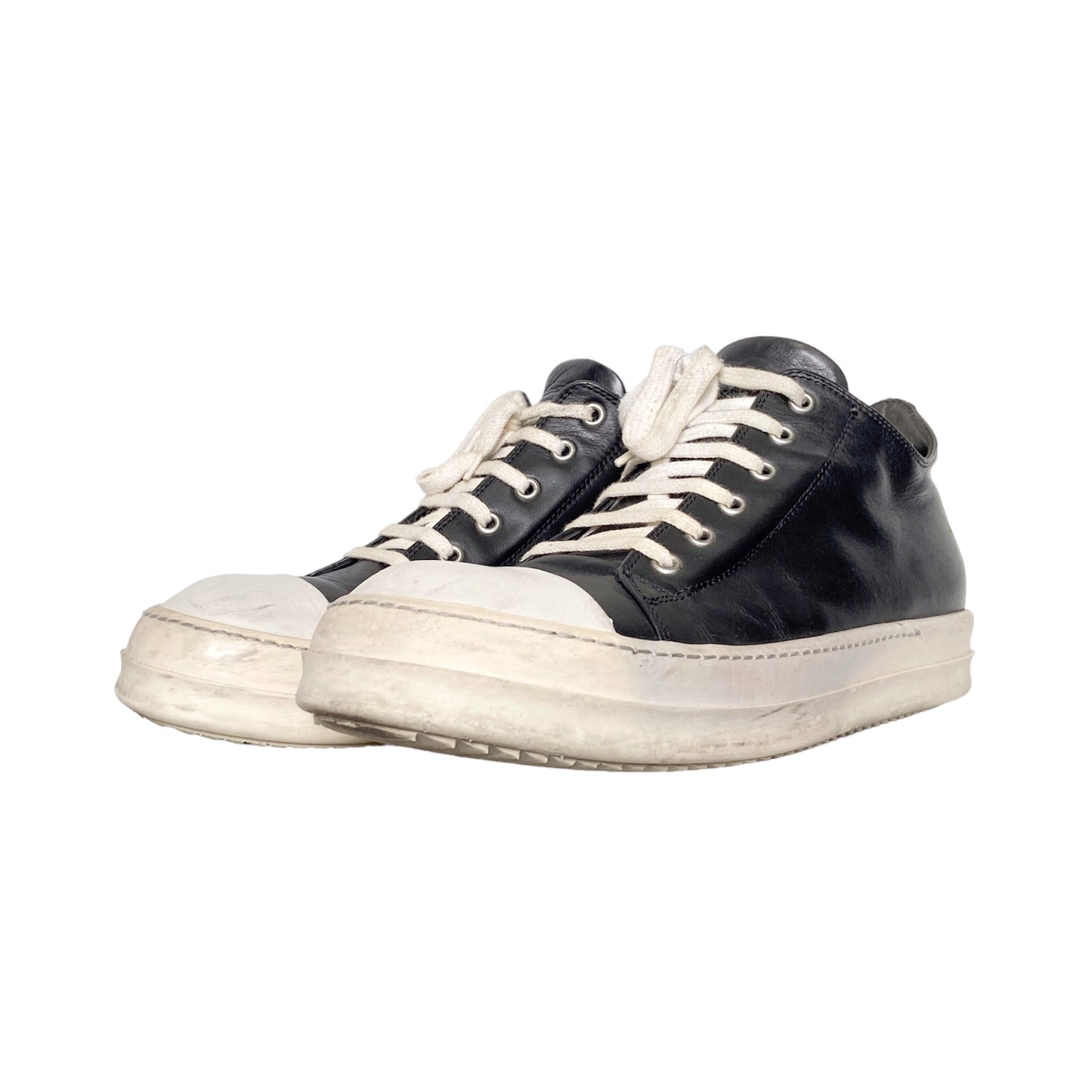 Rick Owens Leather Low Ramones 41