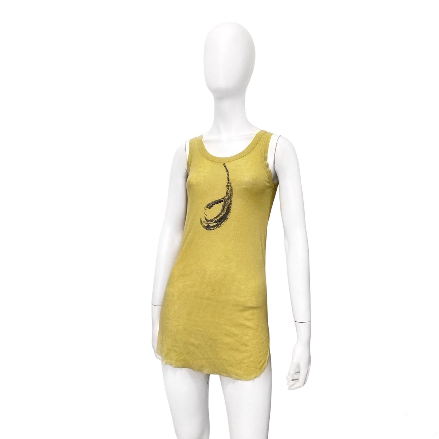 Ann Demeulemeester Yellow Claw Tank Top