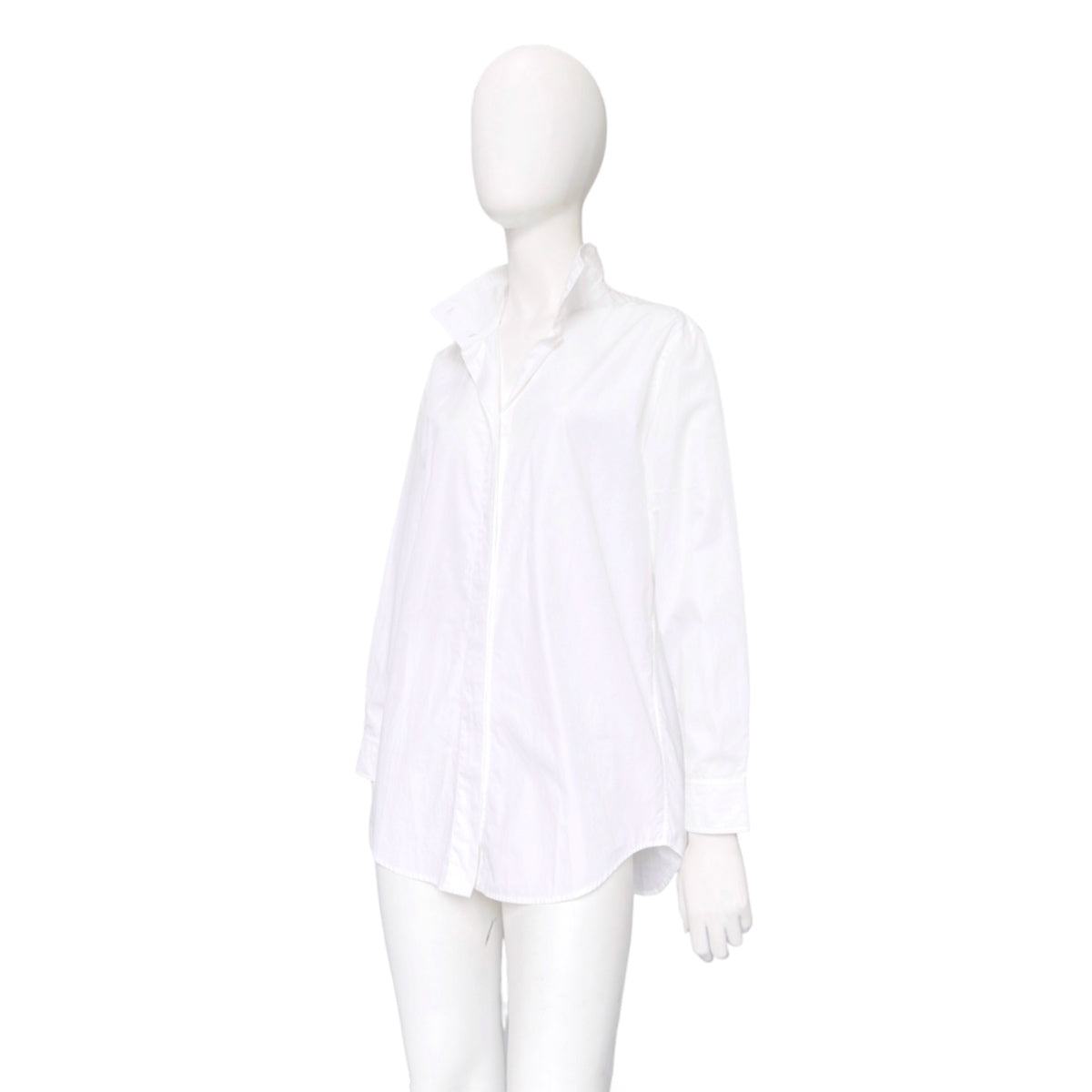 Hermès Fall 2001 Margiela White Collarless shirt