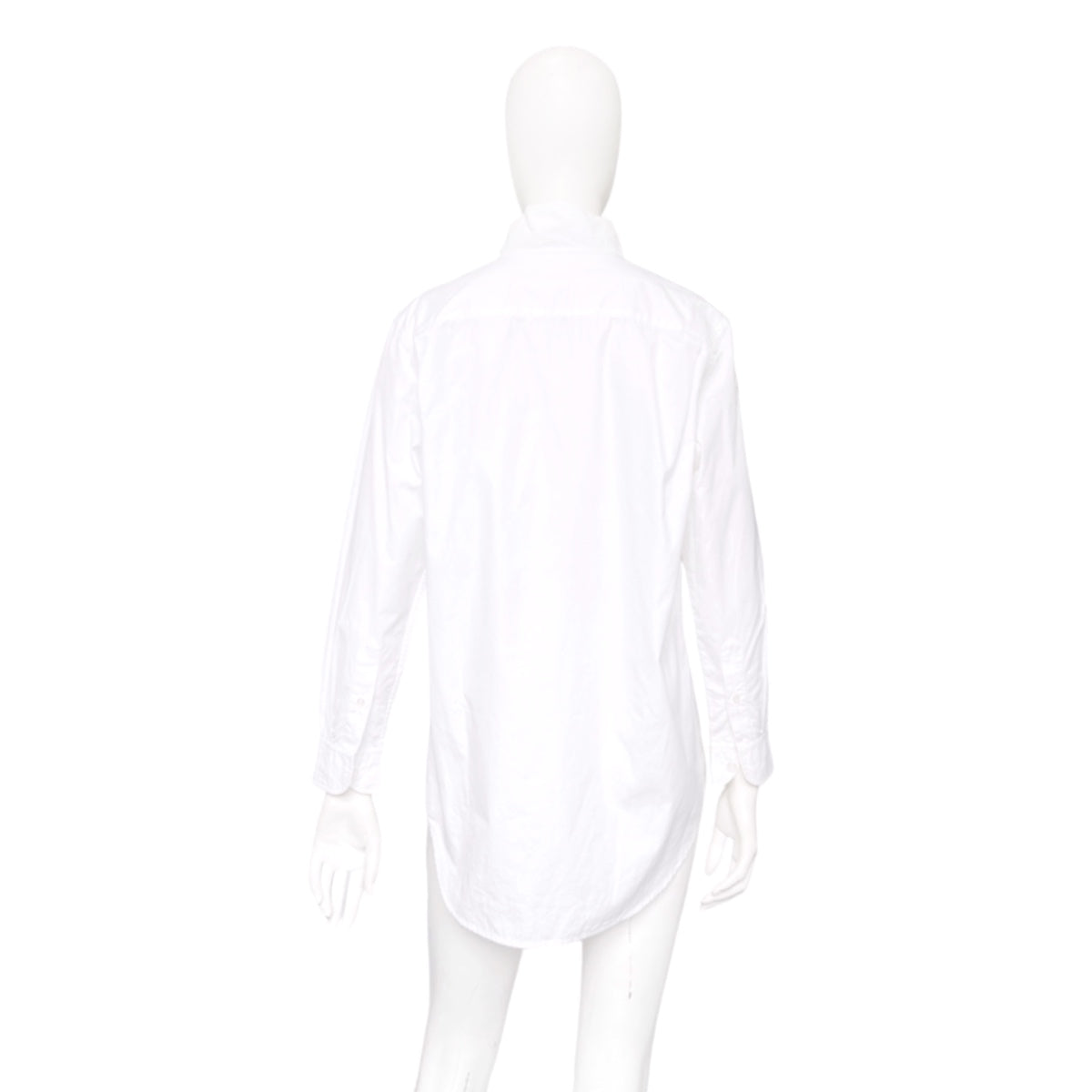 Hermès Fall 2001 Margiela White Collarless shirt