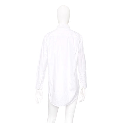 Hermès Fall 2001 Margiela White Collarless shirt