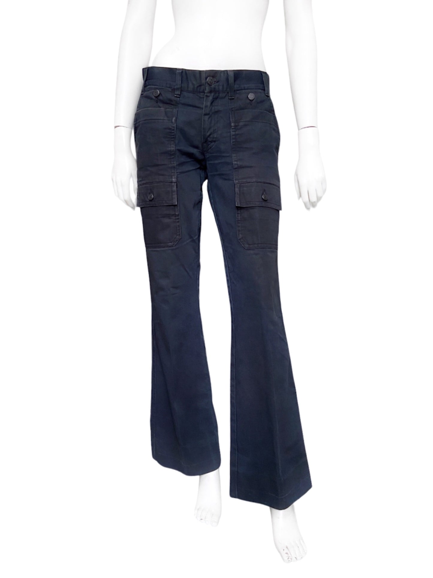 Gucci Spring 2002 Tom Ford Mens Navy Cargo Jeans Pants – Dusty Archive