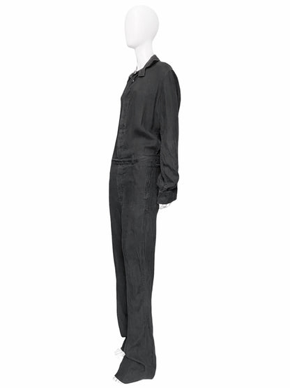 Ann Demeulemeester Spring 2009 Men's Grey Hemp Jumpsuit XXS