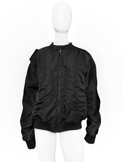 Gucci Fall 2003 Tom Ford Black MA1 Bomber 52