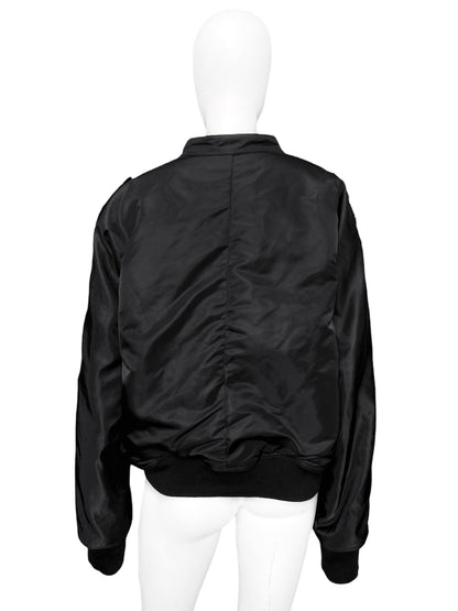 Gucci Fall 2003 Tom Ford Black MA1 Bomber 52