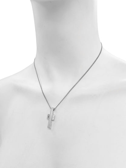 Gucci Tom Ford 925 Sterling Silver Cross Necklace