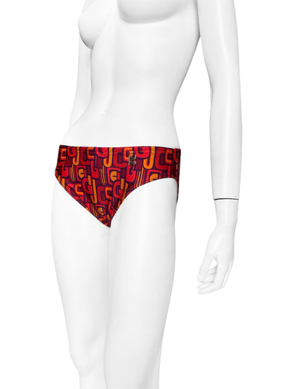 BWNT Gucci Spring 1997 Tom Ford Psychedelic Logo Swim Briefs M