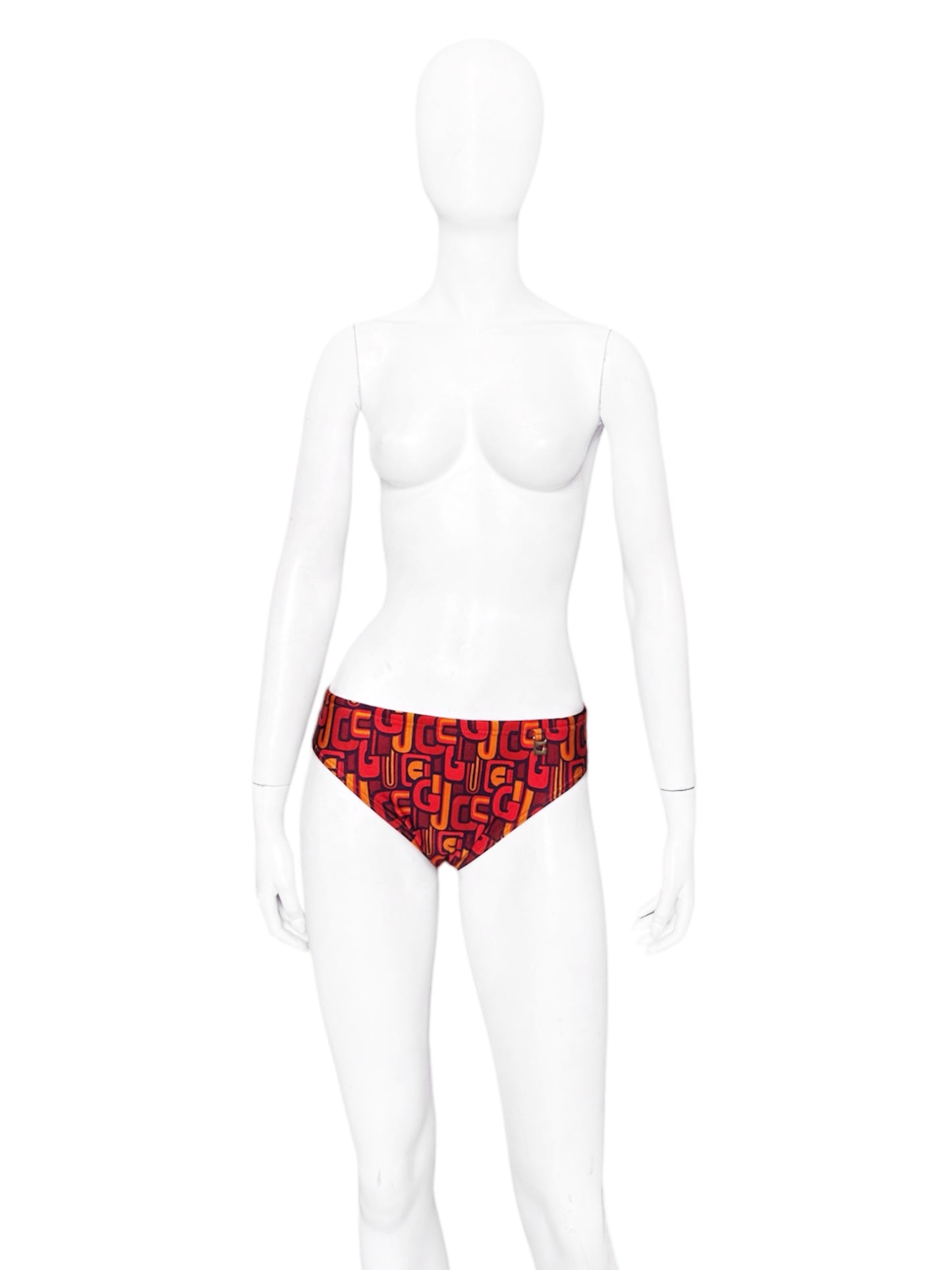 BWNT Gucci Spring 1997 Tom Ford Psychedelic Logo Swim Briefs M