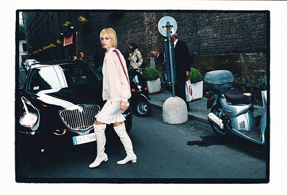 Gucci Spring 2004 Tom Ford Black Webbing Striped Crepe de Chine Silk Bomber Jacket pants tracksuit 38