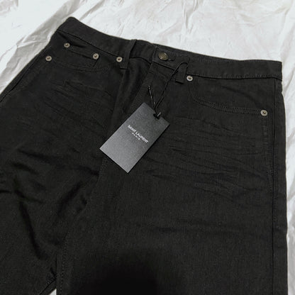 BWNT Saint Laurent D14 Hedi Black Jeans 29