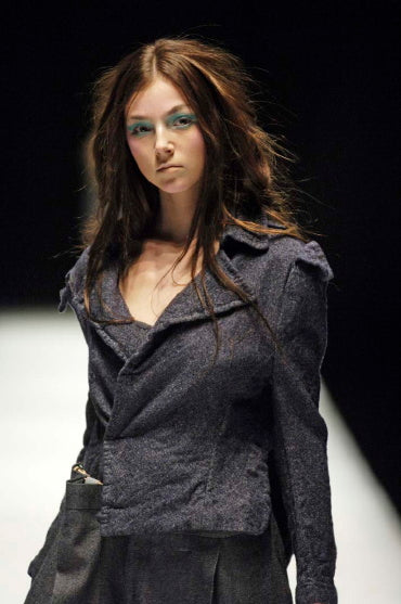 Yohji Yamamoto Fall 2006 Runway Oversized Wool Cropped Jacket 1