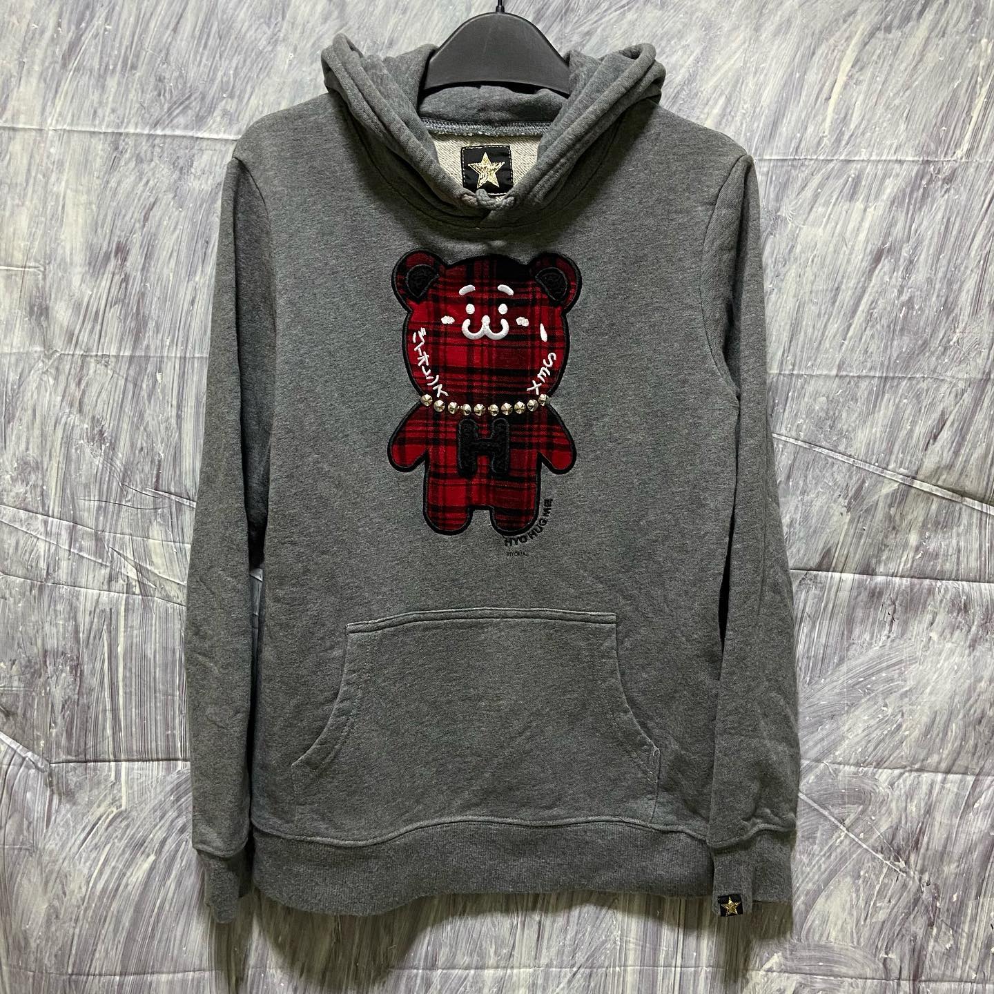 20471120 hyoma bear studded hoodie S