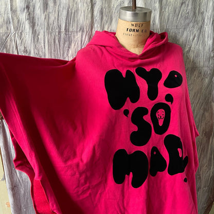 20471120 hyoma pink mohawk hoodie S