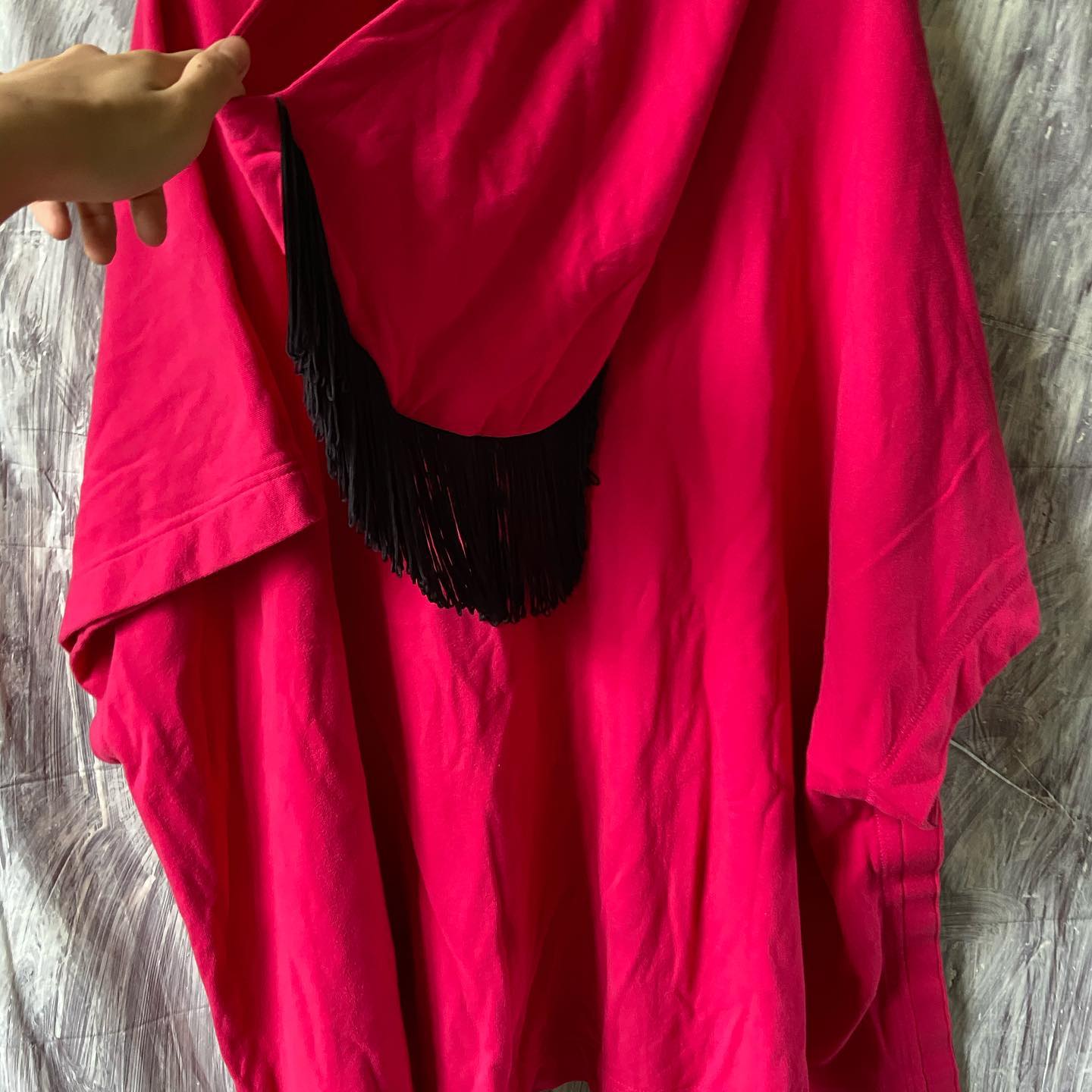 20471120 hyoma pink mohawk hoodie S