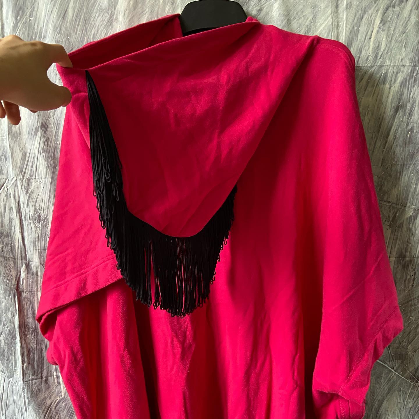 20471120 hyoma pink mohawk hoodie S