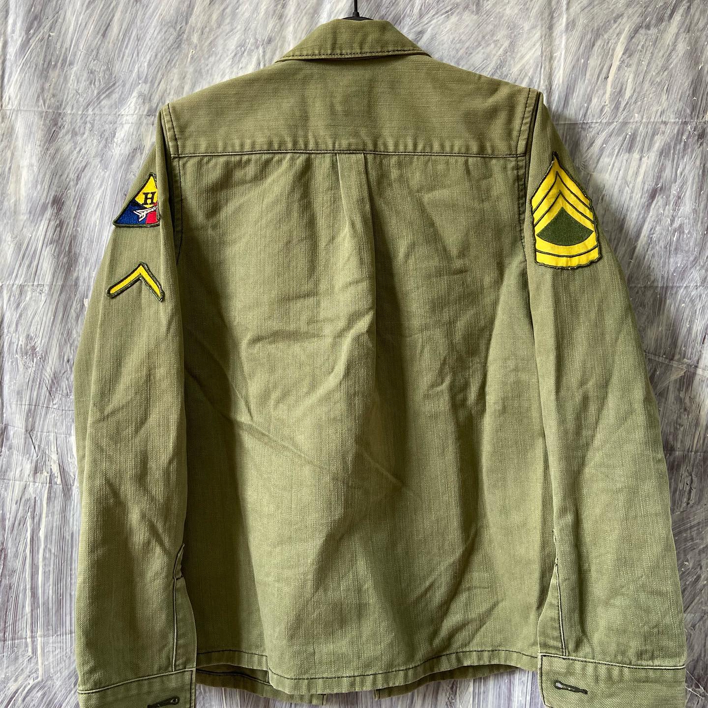20471120 hyoma taxi driver military jacket S – Dusty Archive