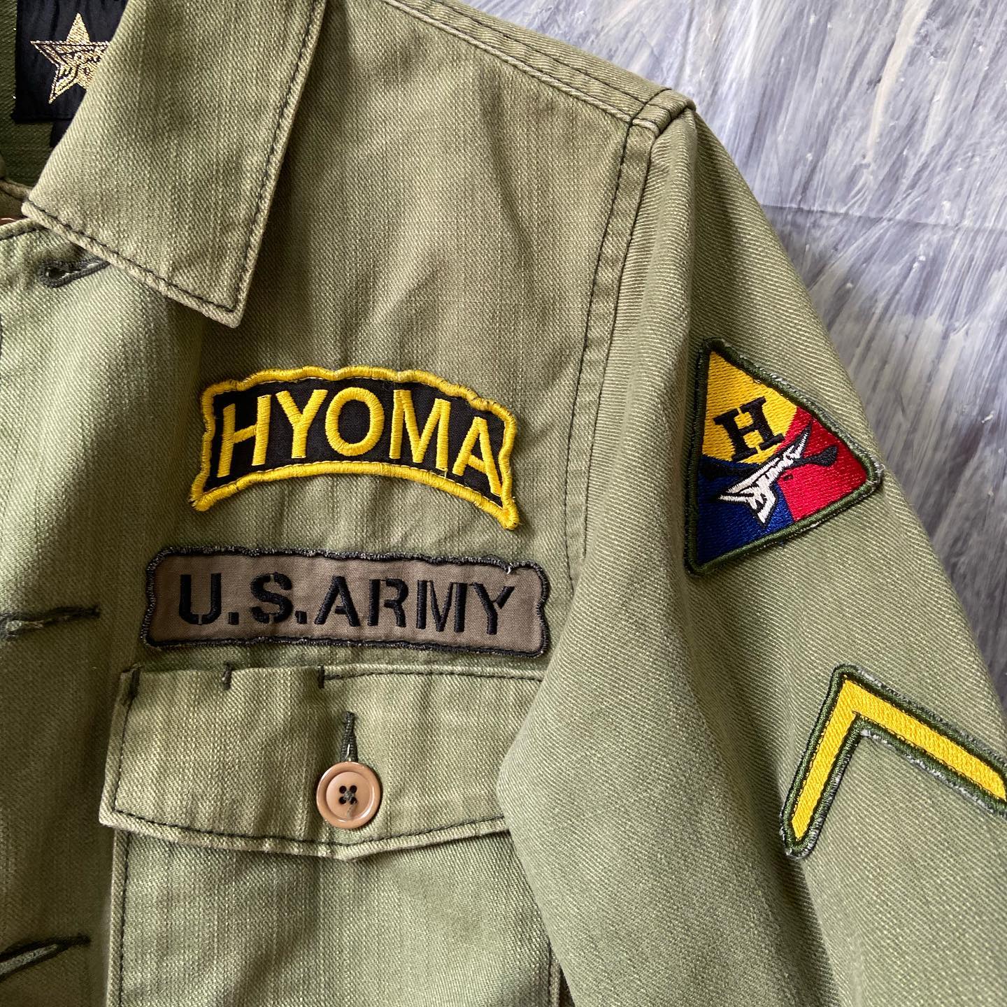 20471120 hyoma taxi driver military jacket S