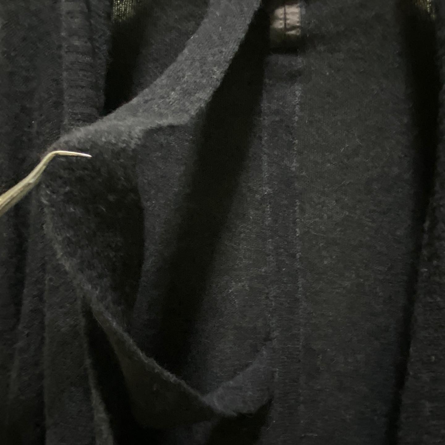 Rick owens drape alpaca knit cardigan XS