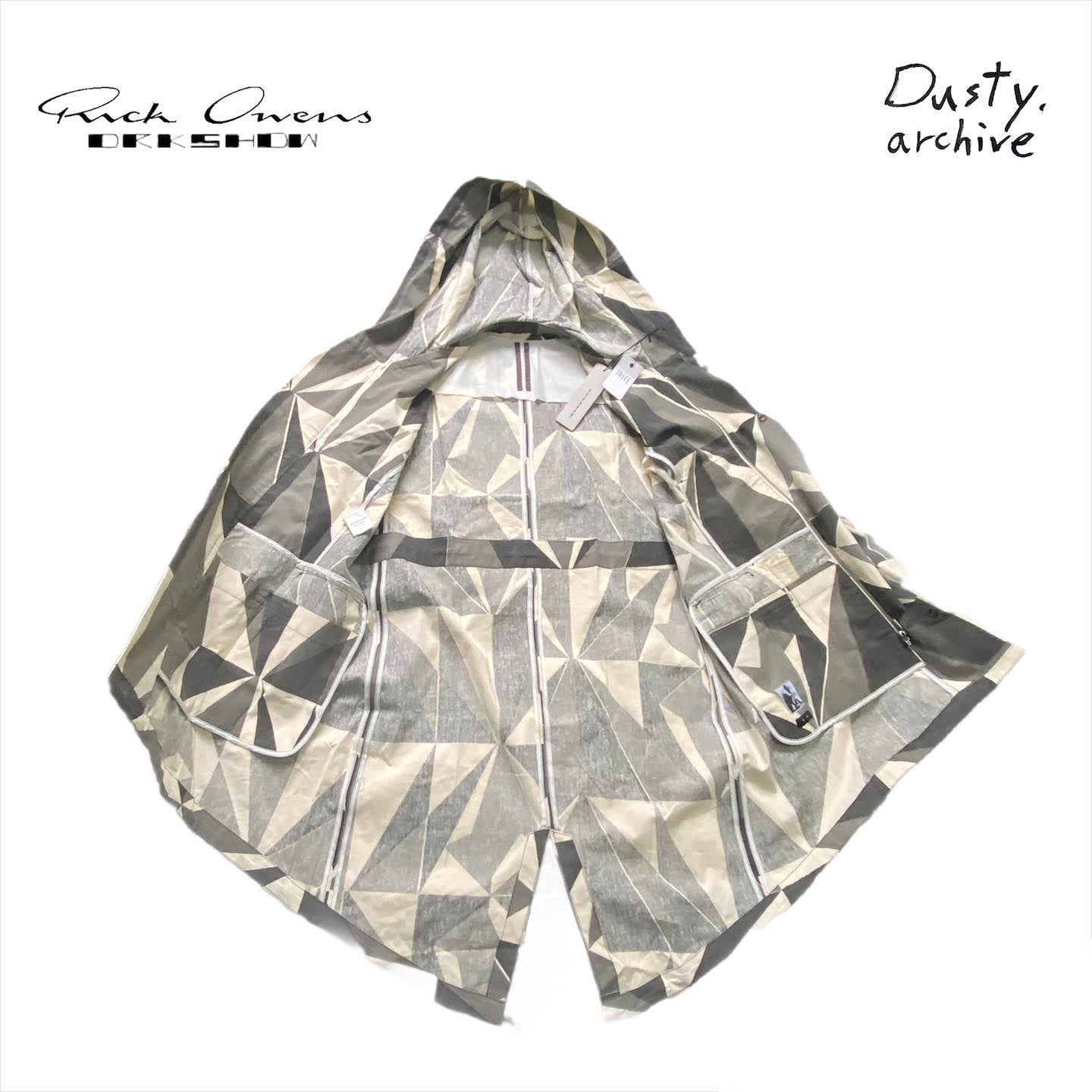 Rick owens BWNT drkshdw camo fishtail parka coat – Dusty Archive