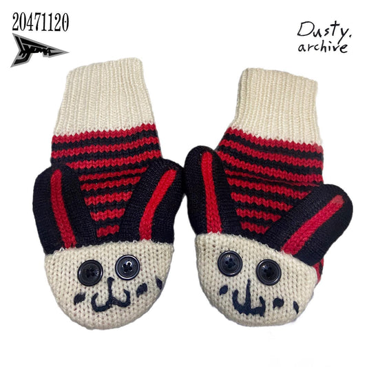 20471120 hyoma knit mittens OS