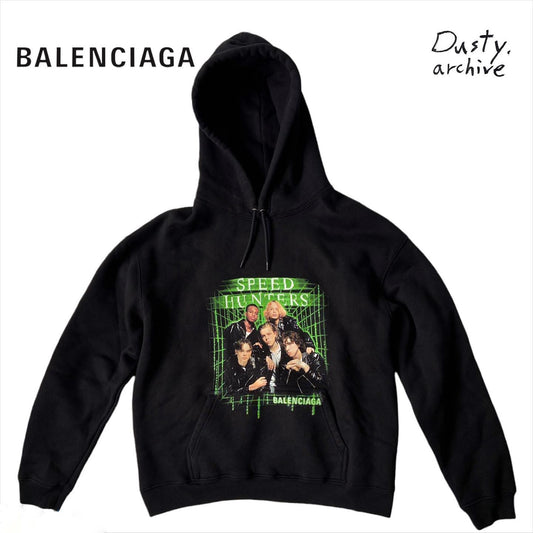 Balenciaga Speed hunter print hoodie M