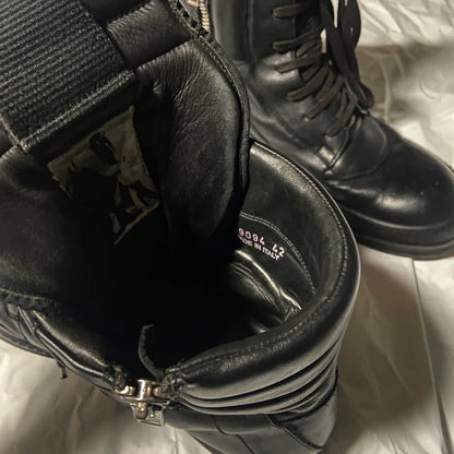 Rick owens triple black geobasket 42