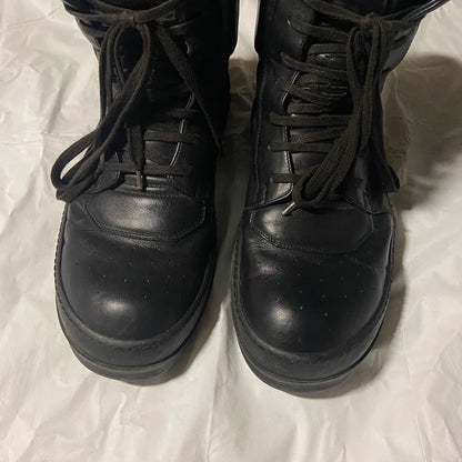 Rick owens triple black geobasket 42