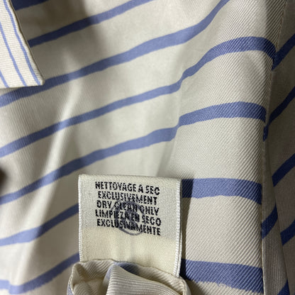 Hermès by margiela sailor print silk blouse 36