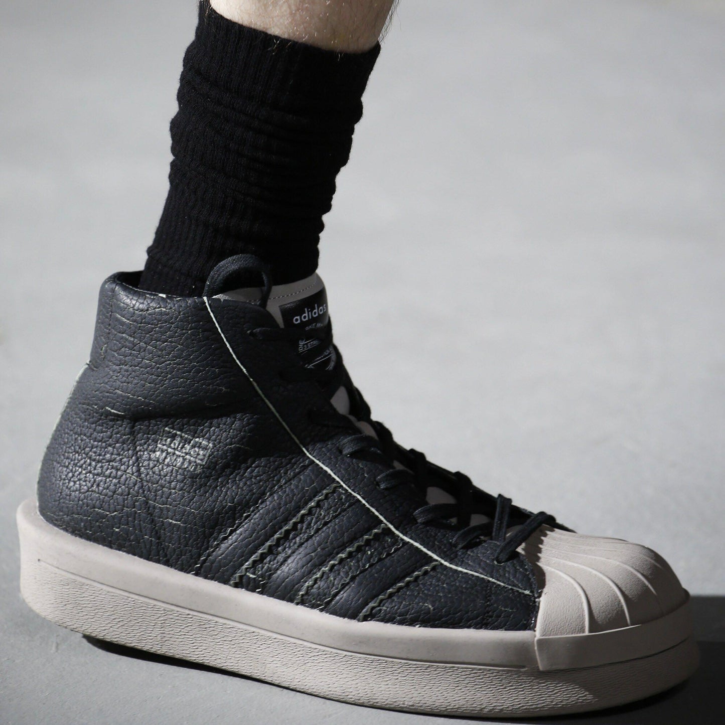 Rick owens x adidas indo pearl black mastodon pro 42.5