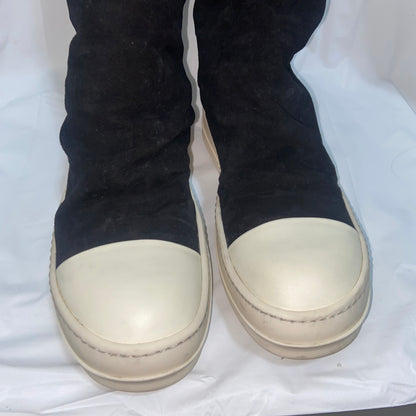 Rick Owens suede leather sock ramones 38