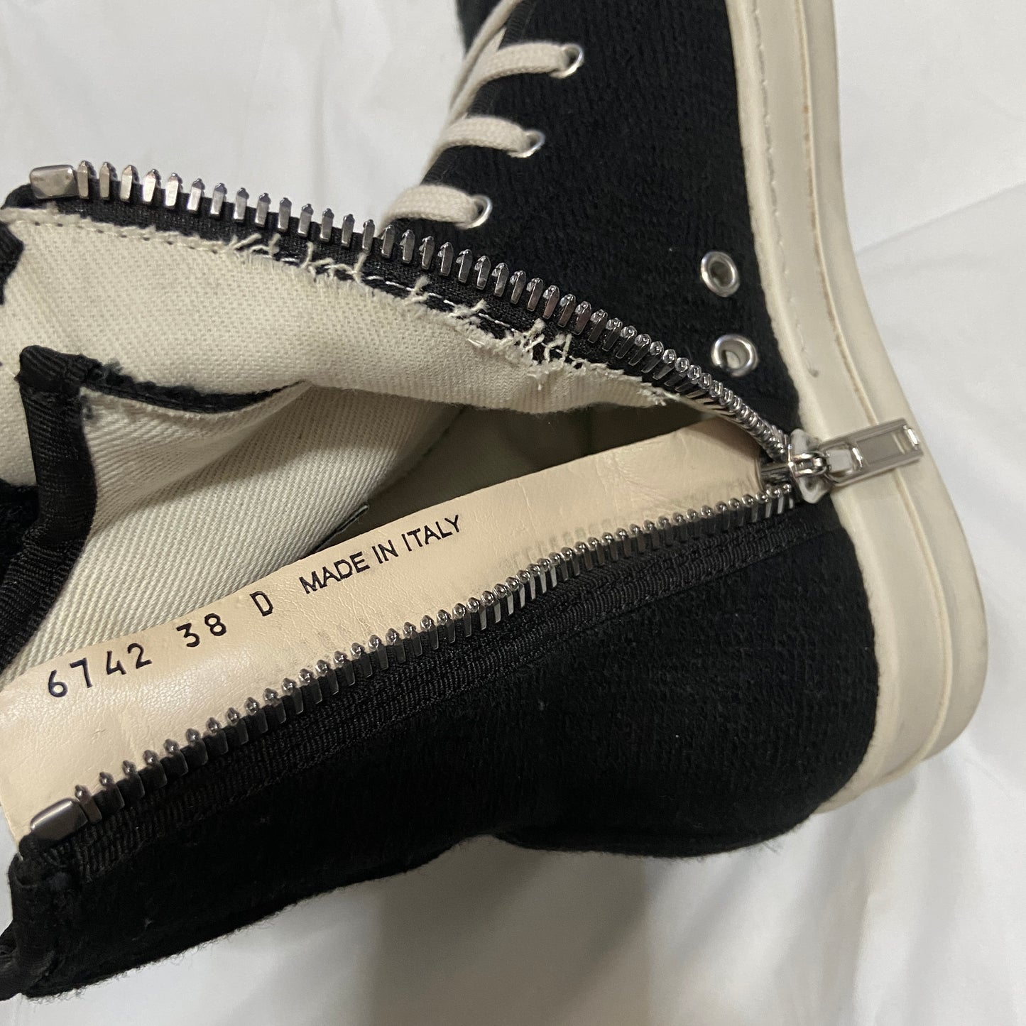 Rick Owens drkshdw cloth ramones 38